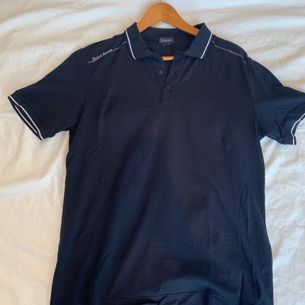 Herno short sleeve men’s shirt slim fit